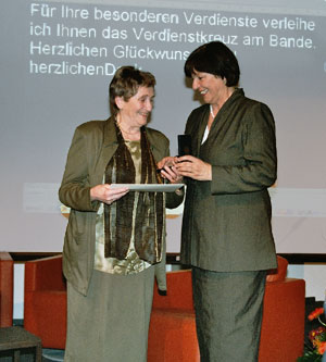 Verleihung des Bundesverdienstkreuzes