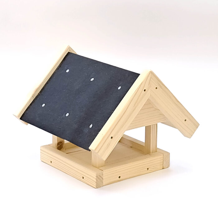 Futterhaus für Vögel klein aus Holz.
