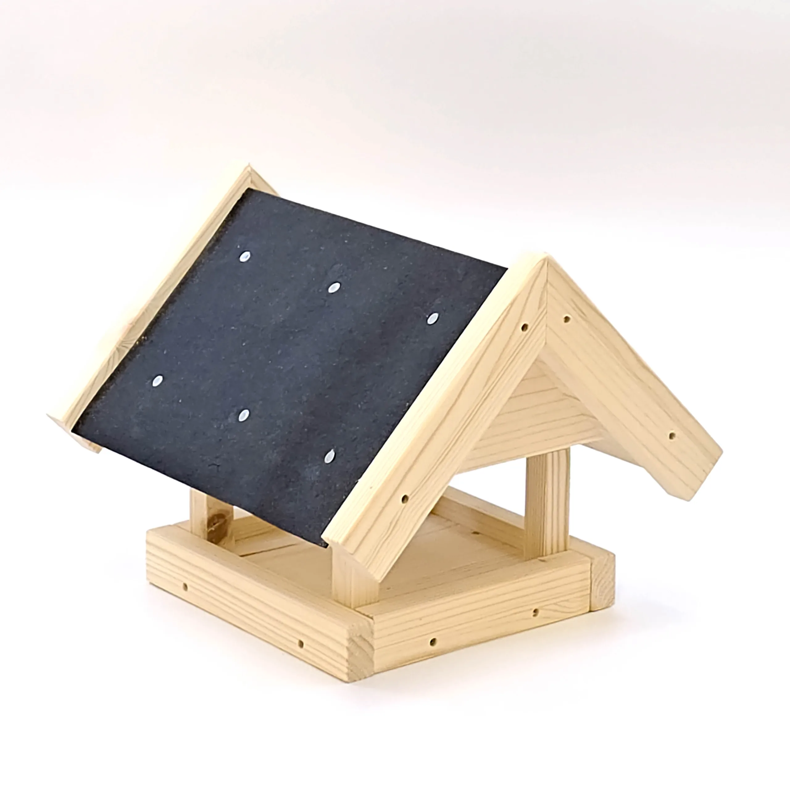 Futterhaus für Vögel klein aus Holz.