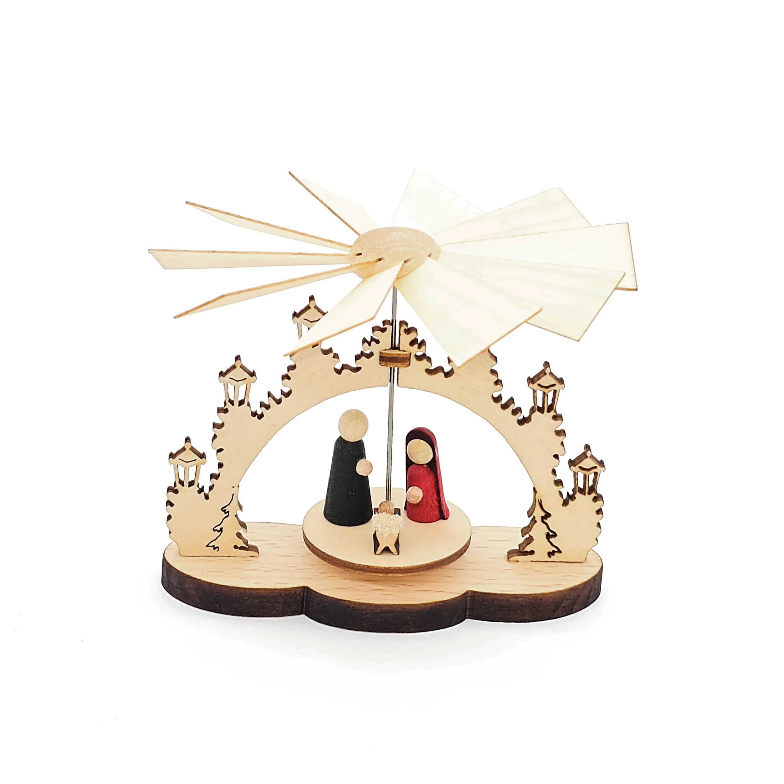 Minipyramide Chr. Geburt in natur