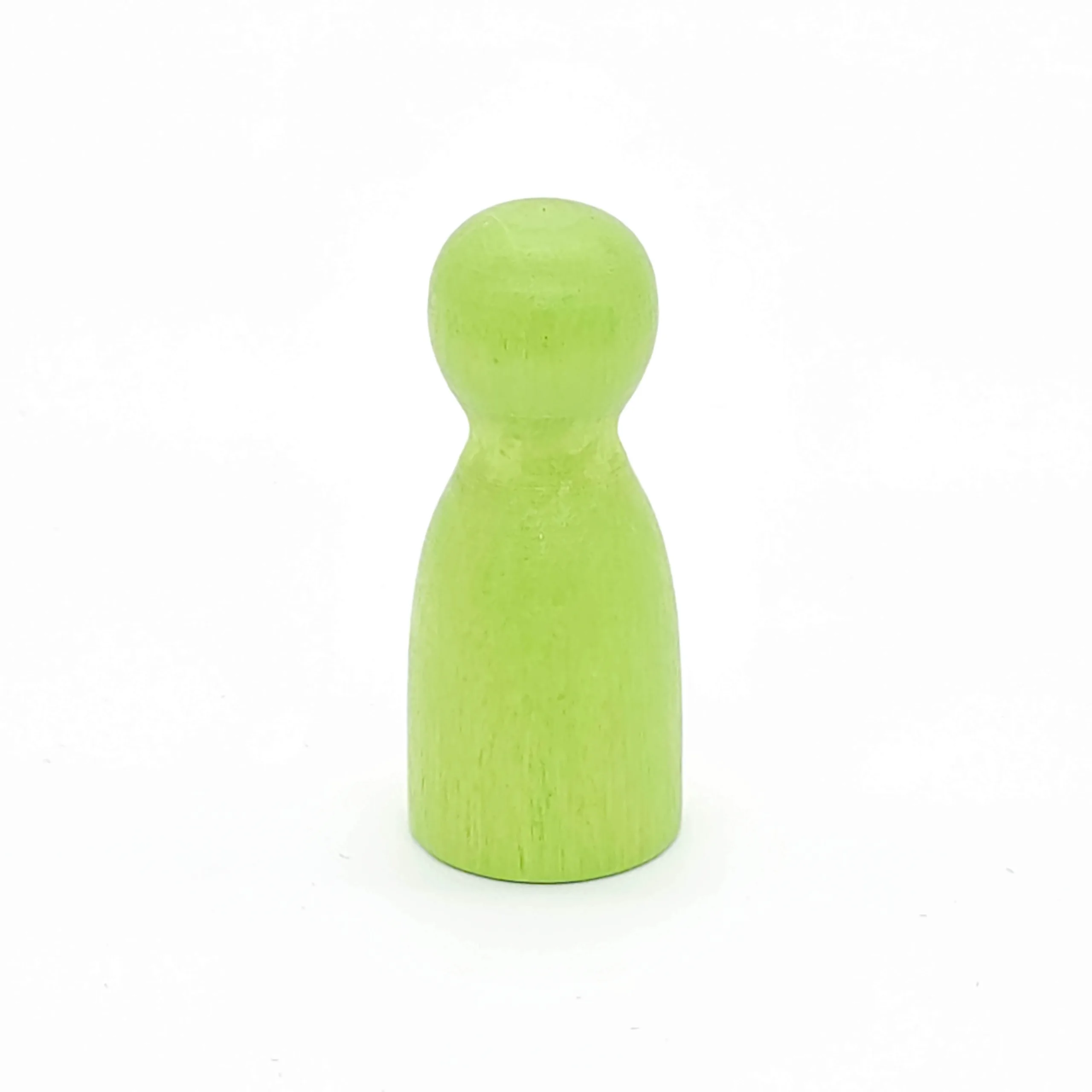 Spielfiguren aus Holz in grün