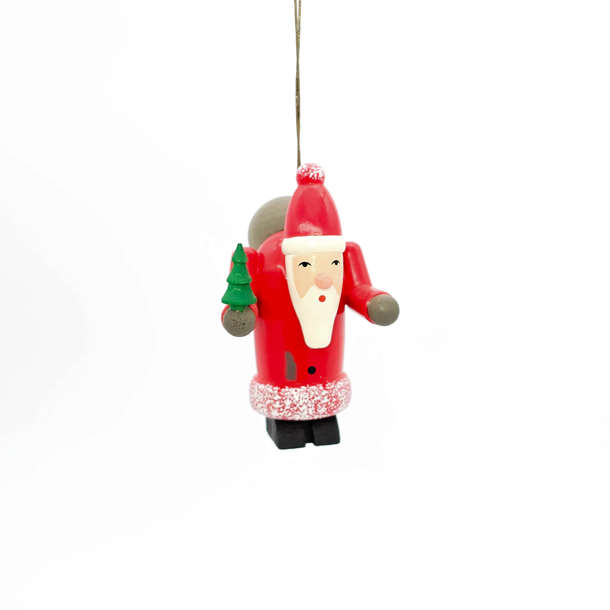 Behang aus Holz in Form eines Weihanchtsmannes