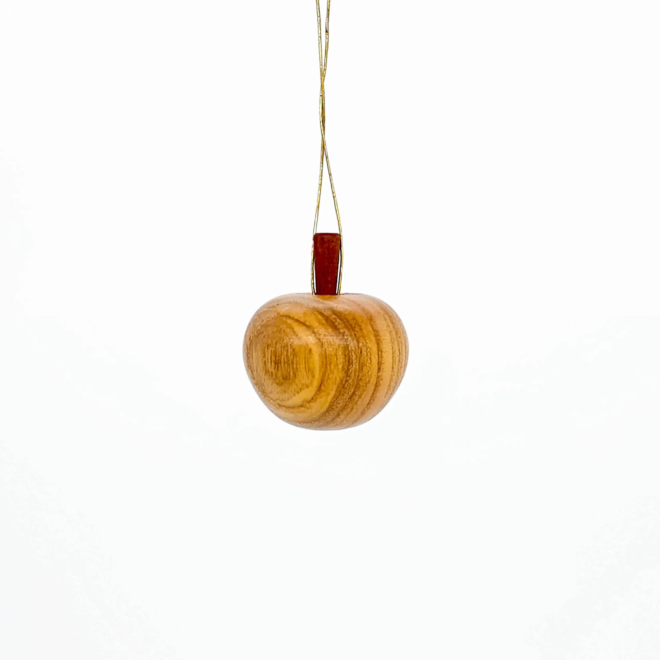 Behang in Form eines Apfels - natur