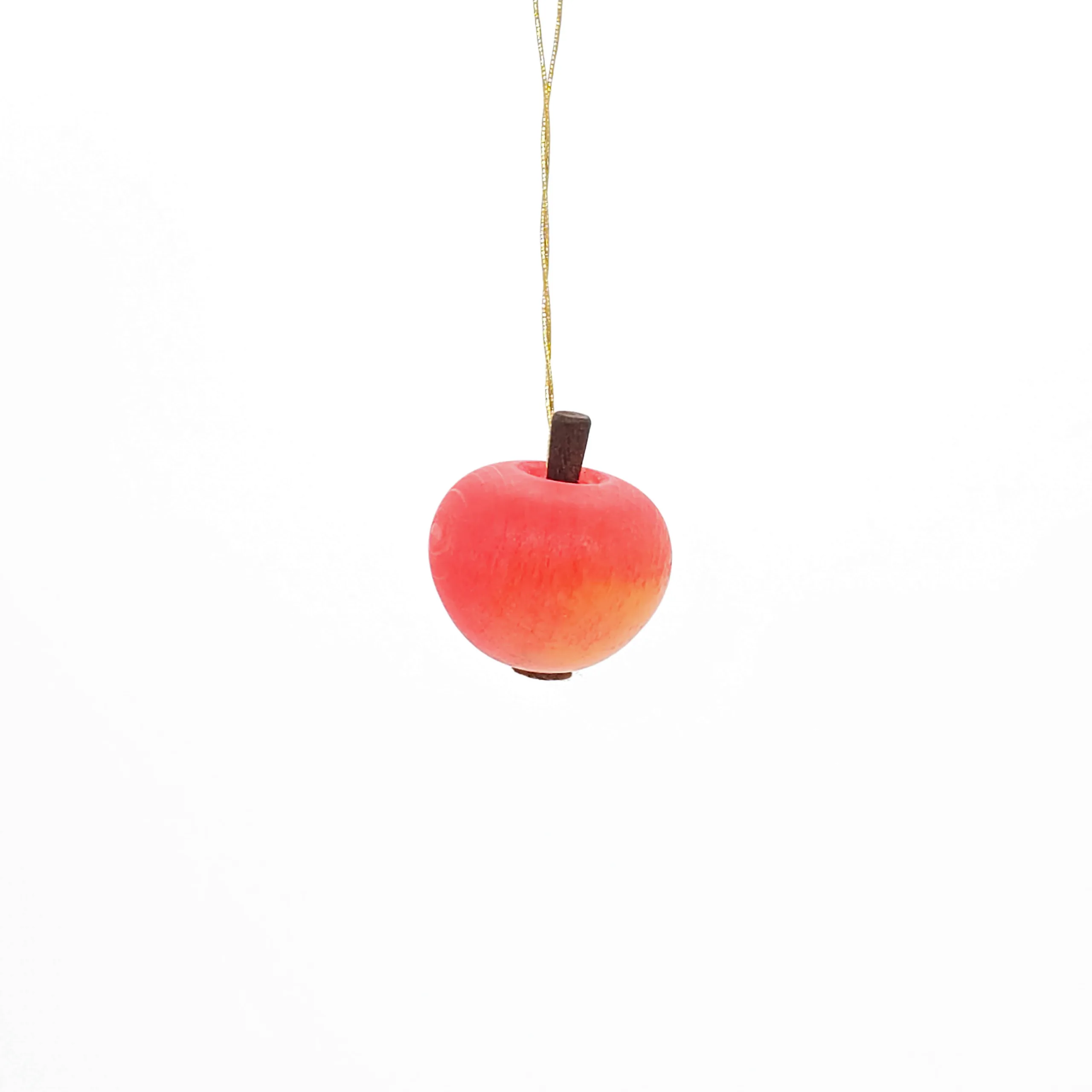 Behang in Form eines Apfels - rot